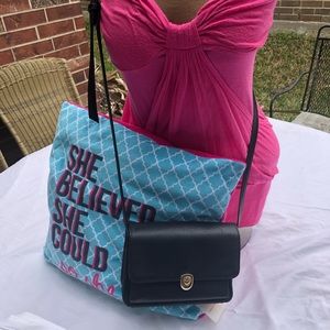 Leather a Liz Claiborne Company Cross body bag